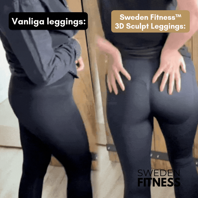 Sweden Fitness™ - 3D Sculpt Anti-Cellulit Leggings - Forma din silhuett utan ansträngning
