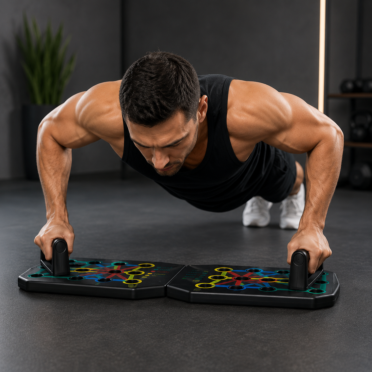 Push-Up Board – Complete Upper Body Training System