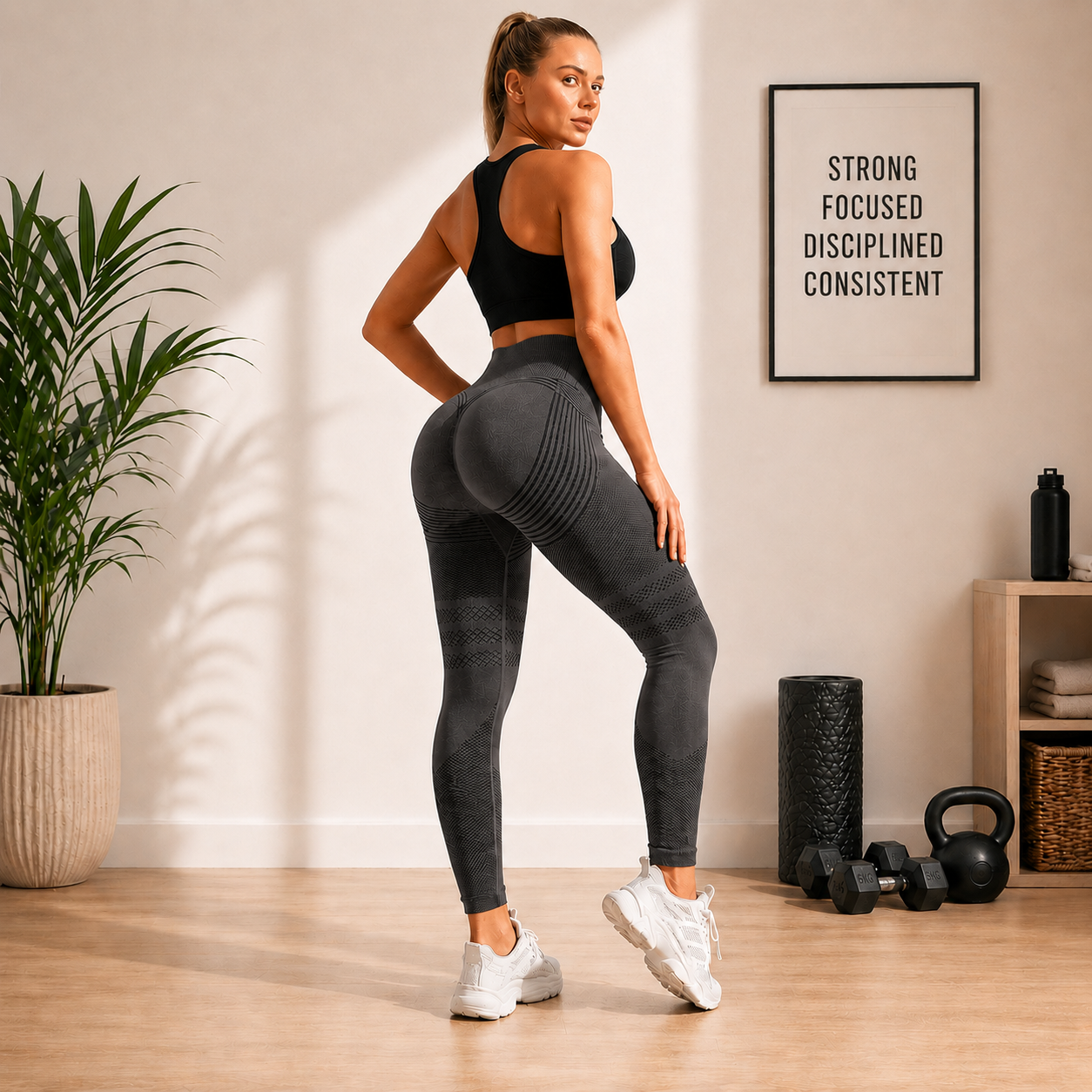 Sweden Fitness™ - 3D Sculpt Anti-Cellulit Leggings - Forma din silhuett utan ansträngning