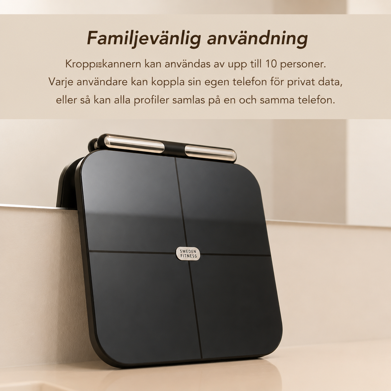 Kroppsskanner och våg