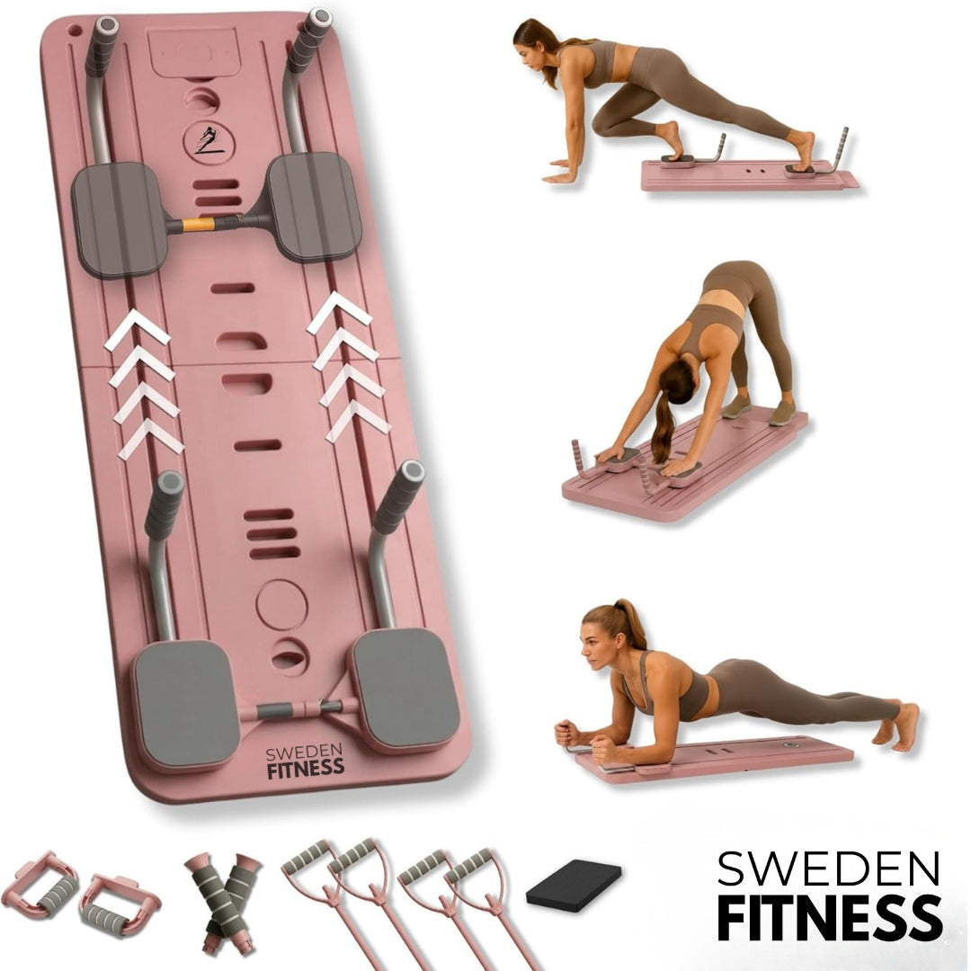 6-i-1 Pilatesbräda – Multifunktionell Träning för Hela Kroppen